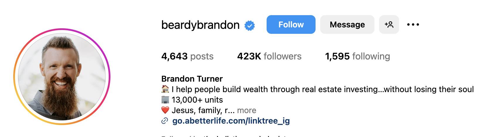 Brandon Turner, real estate education influencer