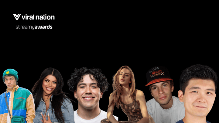 Viral Nation_Talent Celebrates 6 Streamy Award Nominations, Embracing Diversity in Digital Excellence
