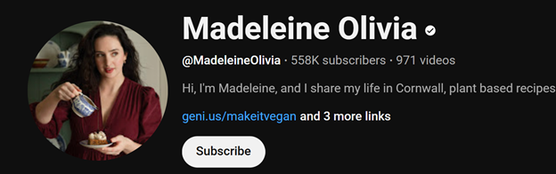 Madeleine Olivia